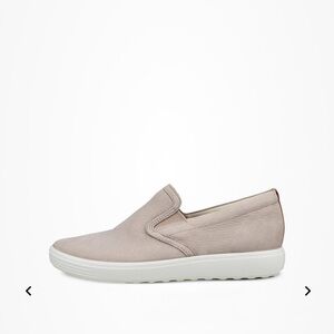 Ecco Women's Gray Slip-On Sneakers